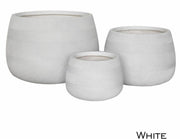 Waverly Drum Set - White - Sydney's Plant Market